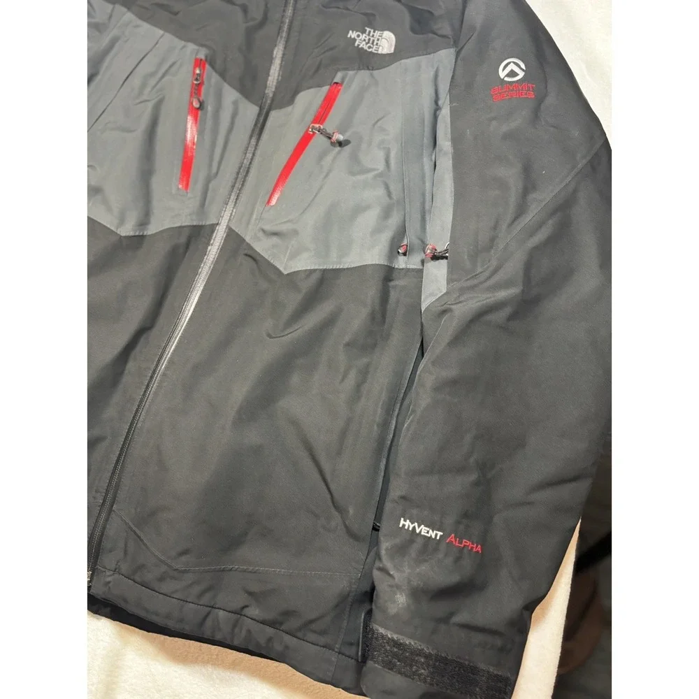 The North Face Realization RECCO Summit Series HyVent Alpha Jacket Men's Sz M